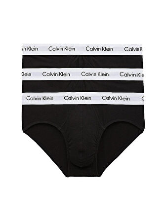 Calvin Klein Erkek 3’Lü Siyah Slip