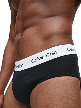 Calvin Klein Erkek 3’Lü Siyah Slip