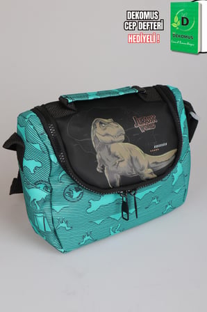  x Dekomus "T-Rex Force Collection" Jurassıc World Lisanslı Beslenme Çantası 