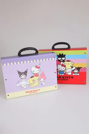 x Dekomus Lisanslı "Happy Friends Collection" Hello Kitty Saplı Çanta Tekli