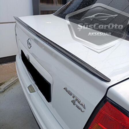 Opel Astra G 1998-2004 Bagaj Üstü Spoiler Bagaj Çıtası Piano Black Parlak Siyah