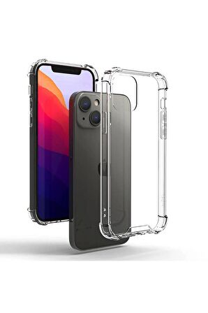 Apple iPhone 15 Uyumlu Köşe Dolgulu Nitro Anti Shock Telefon Kılıfı Kapak