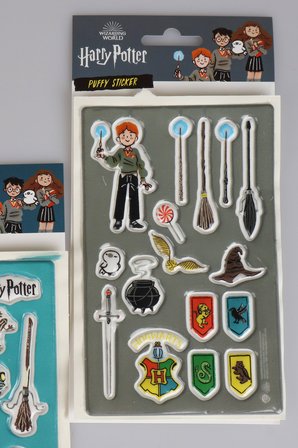 x Dekomus "Wizard Icons Collection" Harry Potter Lisanslı Puffy Sticker Tekli