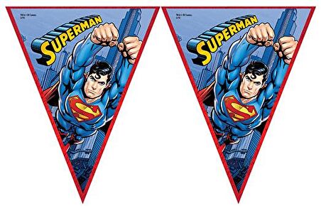 SUPERMAN BAYRAK SET