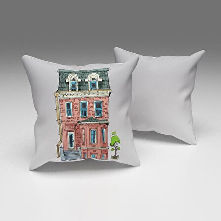 PAREDORA Balat Evi Kırlent Kılıfı