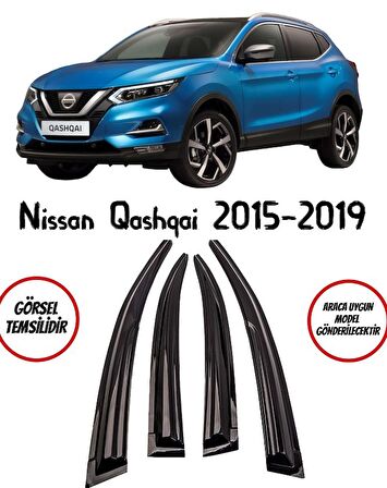 Balp Nissan Qashqai Cam Rüzgarlığı 4lü 2015-2019 Arası