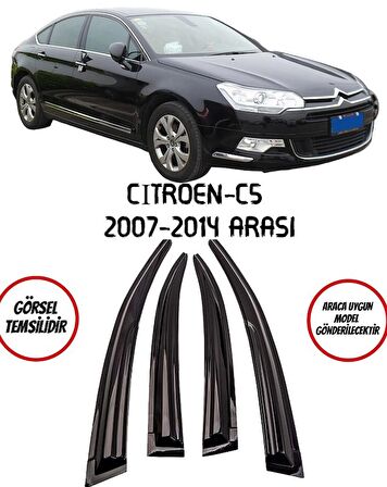 Balp Citroen C5 2007-2014 Cam Rüzgarlık 4lü Takım