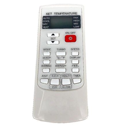 Arçelik AECCA480 Uyumlu Kaset Tipi Klima Kumandası