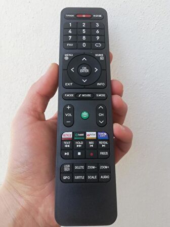 Onvo 32 OV 5000H Uyumlu Android Smart Tv Kumanda