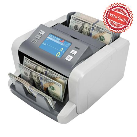 Bill Counter HL-P80 Karışık Para Sayma Makinesi 6 Ülke Para Birimi TL, USD, EURO,GBP, CHF, RUB