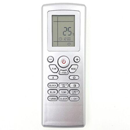 Gree GKH12DA-K6  Kaset Tipi İle Uyumlu Klima Kumandası