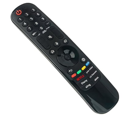 lg ile uyumlu Model MR-22GA Webos Smart Tv Kumanda-Mikrofonlu