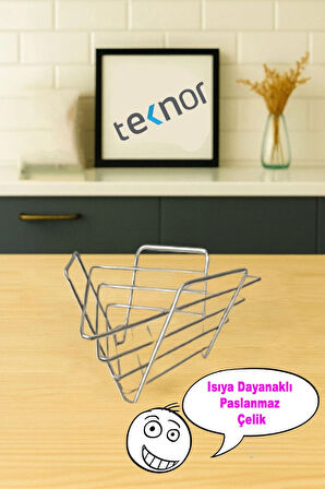 3'lü Servis Sunum Seti, Kağıt Havluluk, Kare Peçetelik, Üçgen Meyve Sepeti