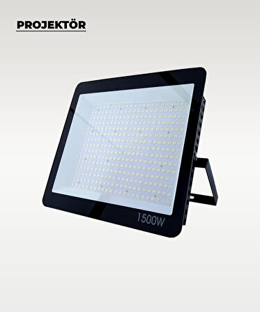 1500W Led Projektör 6500K Beyaz Işık