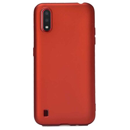 Gpack Samsung Galaxy A01 Kılıf Premier Silikon KorumaNano Glass