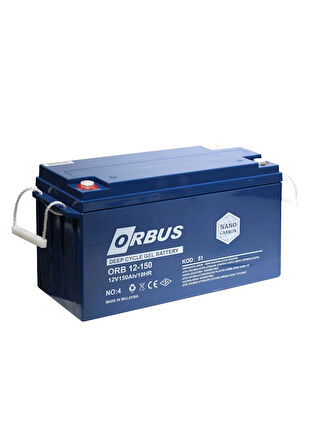 Orbus 12v 150ah Jel Solar Jel