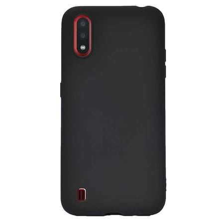 Gpack Samsung Galaxy A01 Kılıf Premier Silikon KorumaNano Glass