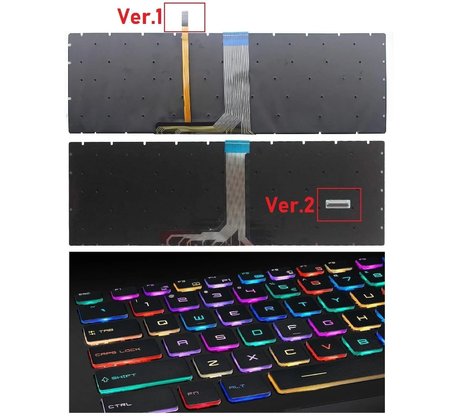 MSI GS63 8RE-038TR Klavye V1 Işıklı (RGB)