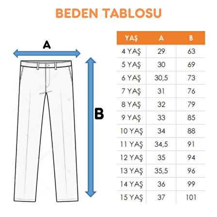 Kız Çocuk Dizi Pileli İspanyol Kot Pantolon 2200