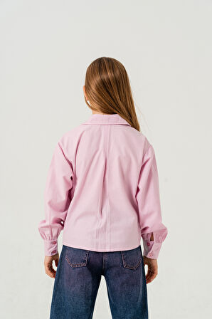 Kız Çocuk Gizli Patlı Gömlek 3161