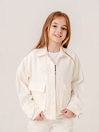 Kız Çocuk Kol Bantlı Ceket 1905