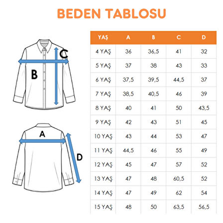 Kız Çocuk Kolu Çıkabilen Gömlek 3153