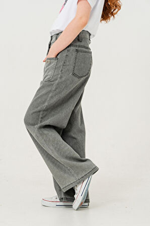 Kız Çocuk Ön Cepli Kot Pantolon 2179