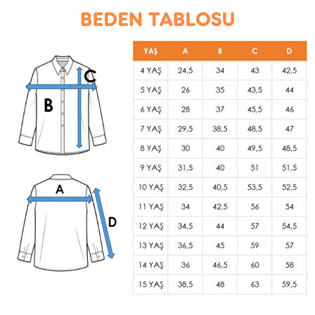Kız Çocuk Ön Pat Büzgülü Gömlek 3145
