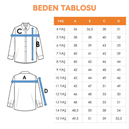 Kız Çocuk Torba Cepli Gömlek 3150
