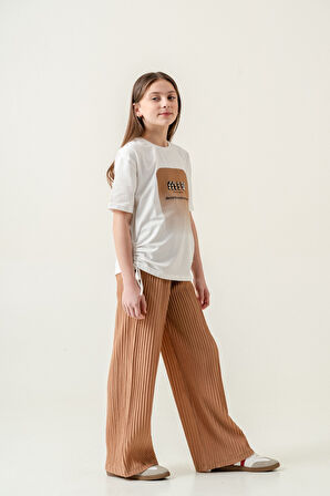 Kız Çocuk Mıu Taşlı İkili Dokuma Takım G-7276