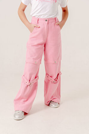 Kız Çocuk Şort Keten Pantolon 2568