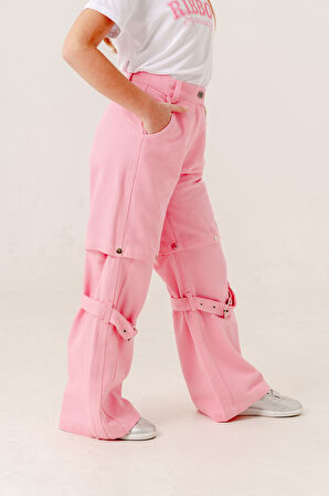 Kız Çocuk Şort Keten Pantolon 2568