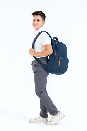 Erkek Çocuk Kaşkorseli Okul Pantolonu G2025