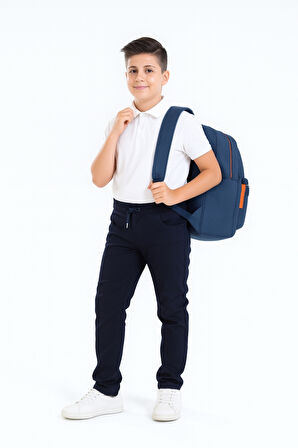 Erkek Çocuk Kaşkorseli Okul Pantolonu G2025