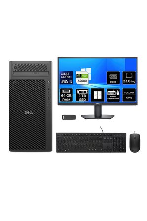 Pro Max T2 Core Ultra 9 285K RTX 2000 Ada 16GB 64GB RAM 1TB SSD 23.8" FHD Win11 Pro FCT225011P704 Masaüstü İş İstasyonu + PER4 USB Bellek