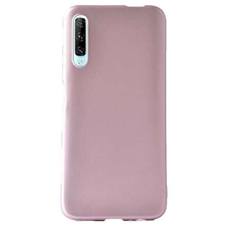 Gpack Huawei P Smart Pro 2019 Kılıf Premier Silikon Mat SiyahNano Glass