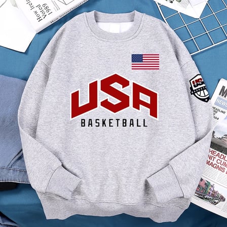 Abd Basketballer baskılı sokak rahat Hoody erkekler kadınlar Hip Hop boy giyim gevşek sıcak p