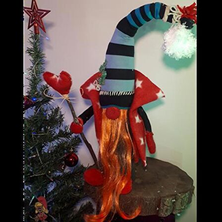 himarry kızıl sakallı şans cücesi 60 cm