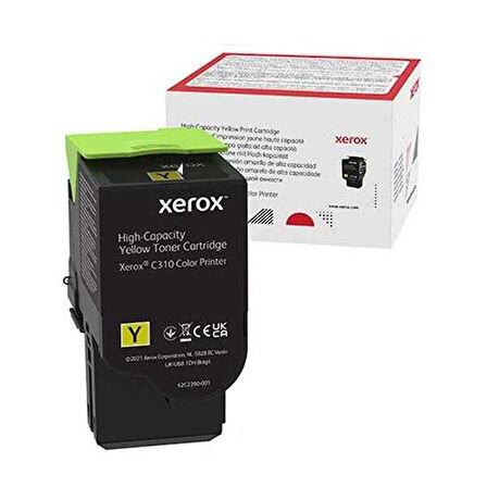 Xerox C310-C315 006R04363 Sarı Orijinal Toner