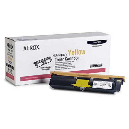 Xerox Phaser 6115-113R00694 Sarı Orijinal Toner Yüksek Kapasiteli