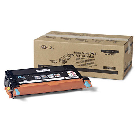 Xerox Phaser 6180-113R00719 Mavi Orijinal Toner