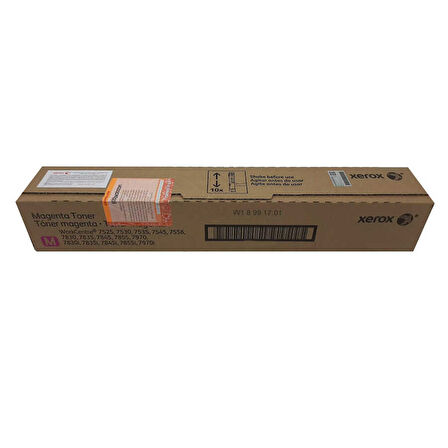 Xerox Workcentre 7525-006R01511 Metered Kırmızı Orijinal Fotokopi Toner