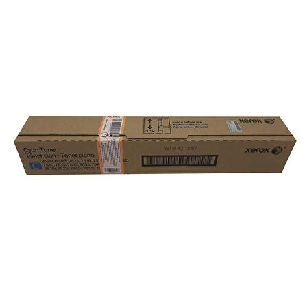 Xerox Workcentre 7525-006R01512 Metered Mavi Orijinal Fotokopi Toner