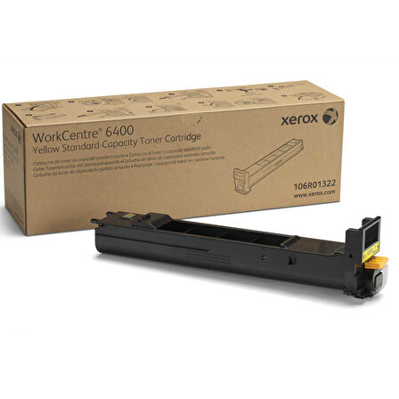 Xerox WorkCentre 6400-106R01322 Sarı Orijinal Toner