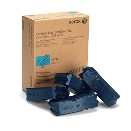 Xerox ColorQube 9201-108R00837 Mavi Orijinal Katı Mürekkep Dörtlü