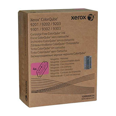 Xerox ColorQube 9201-108R00834 Metered Kırmızı Orijinal Katı Mürekkep Dörtlü