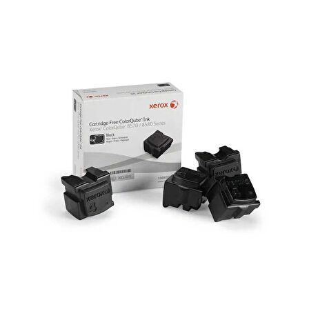 Xerox ColorQube 8570-108R00940 Siyah Orijinal Katı Mürekkep Dörtlü