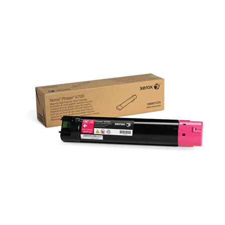 Xerox Phaser 6700-106R01524 Kırmızı Orijinal Toner Yüksek Kapasiteli