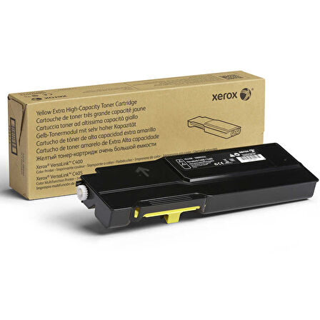 Xerox Versalink C400-106R03533 Sarı Orijinal Toner Extra Yüksek Kapasiteli