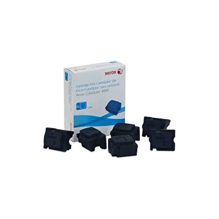 Xerox ColorQube 8900-108R01022 Mavi Orijinal Katı Mürekkep Altılı